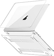 GPXIIZ Case Compatible with MacBook Air 13.6 Inch M4 M3 M2 2025-2022 Release A3240 A3113 A2681, Protective Hard Plastic Case Cover 13.6 Inch, Clear Crystal