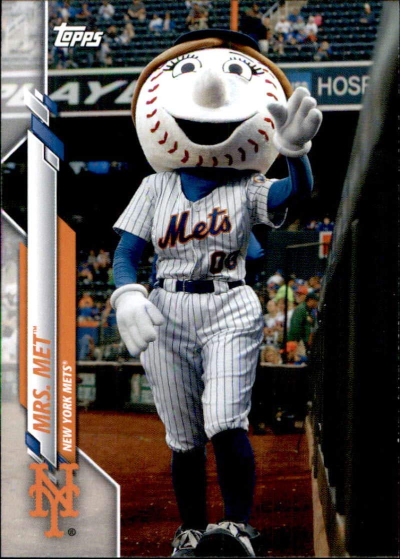 Amazon.com: 2020 Topps Opening Day Mascots #M-23 Mrs. Met New York