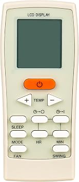 GZ-12A-E1 Replace AC Remote Control Compatible with YORK Split Portable A/C