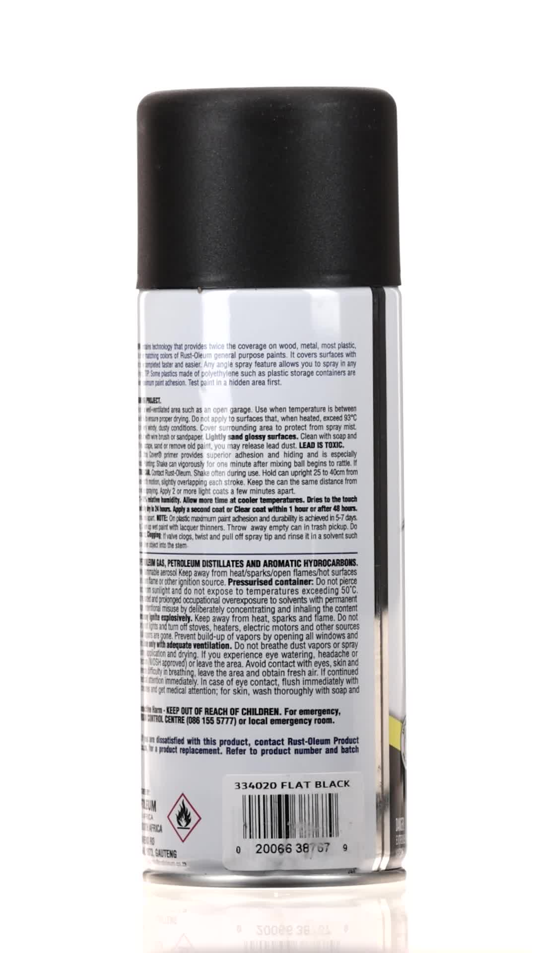 Rust-Oleum 249127 Painter's Touch 2X Ultra Cover, 12 Oz, Flat