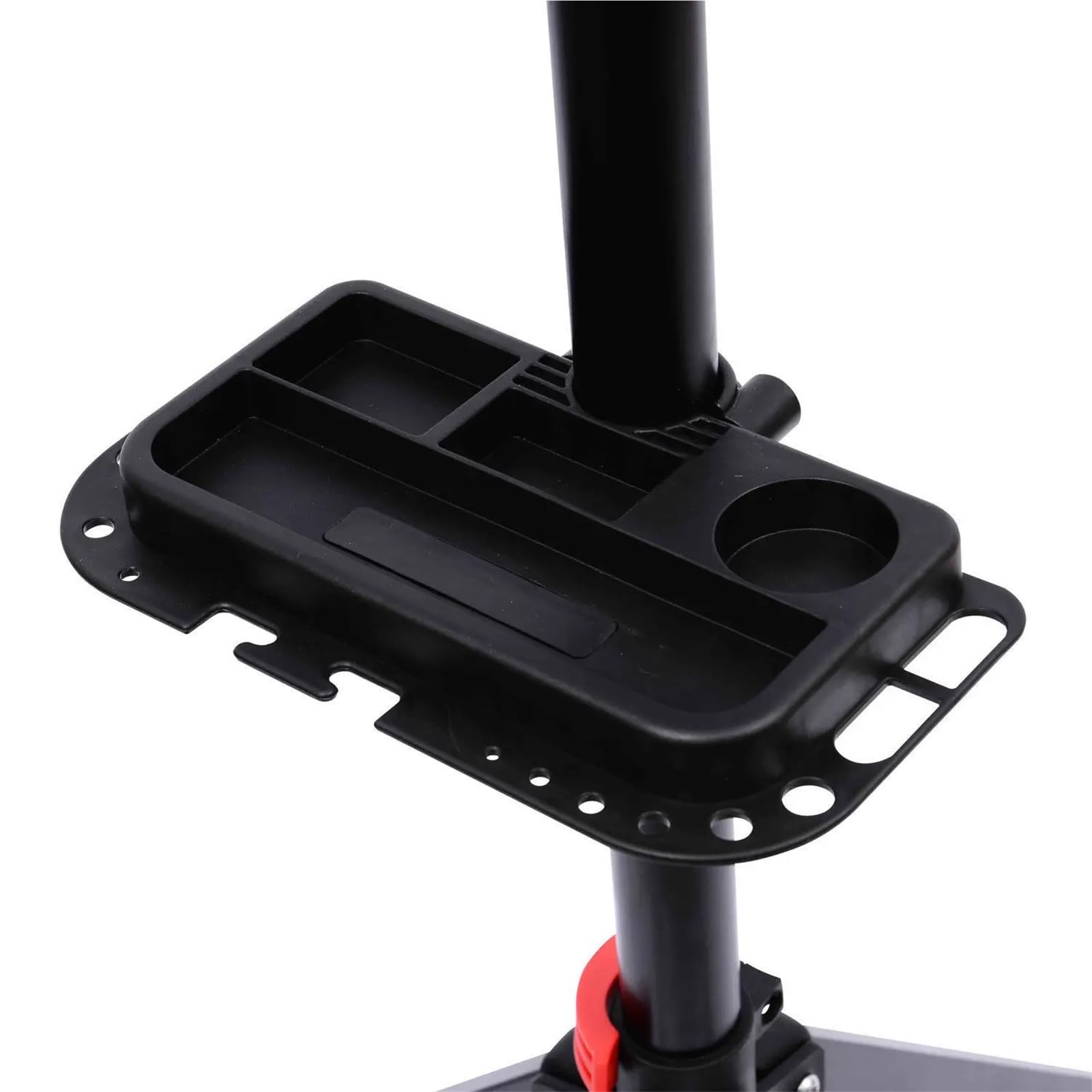Fahrradwartungsständer Klappbarer Fahrrad-Reparaturständer, Fahrrad-Fahrradständer for die Wartung, Display-Rack mit Werkzeugablage, höhenverstellbar