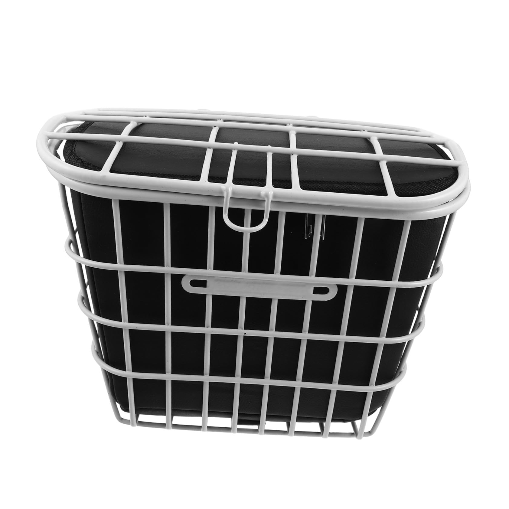 Sacoche de Panier Imperméable avec Cadre Métallique Capacité pour Électrique et Trottinette Doublure Antipuante pour Rangement Sécurisé
