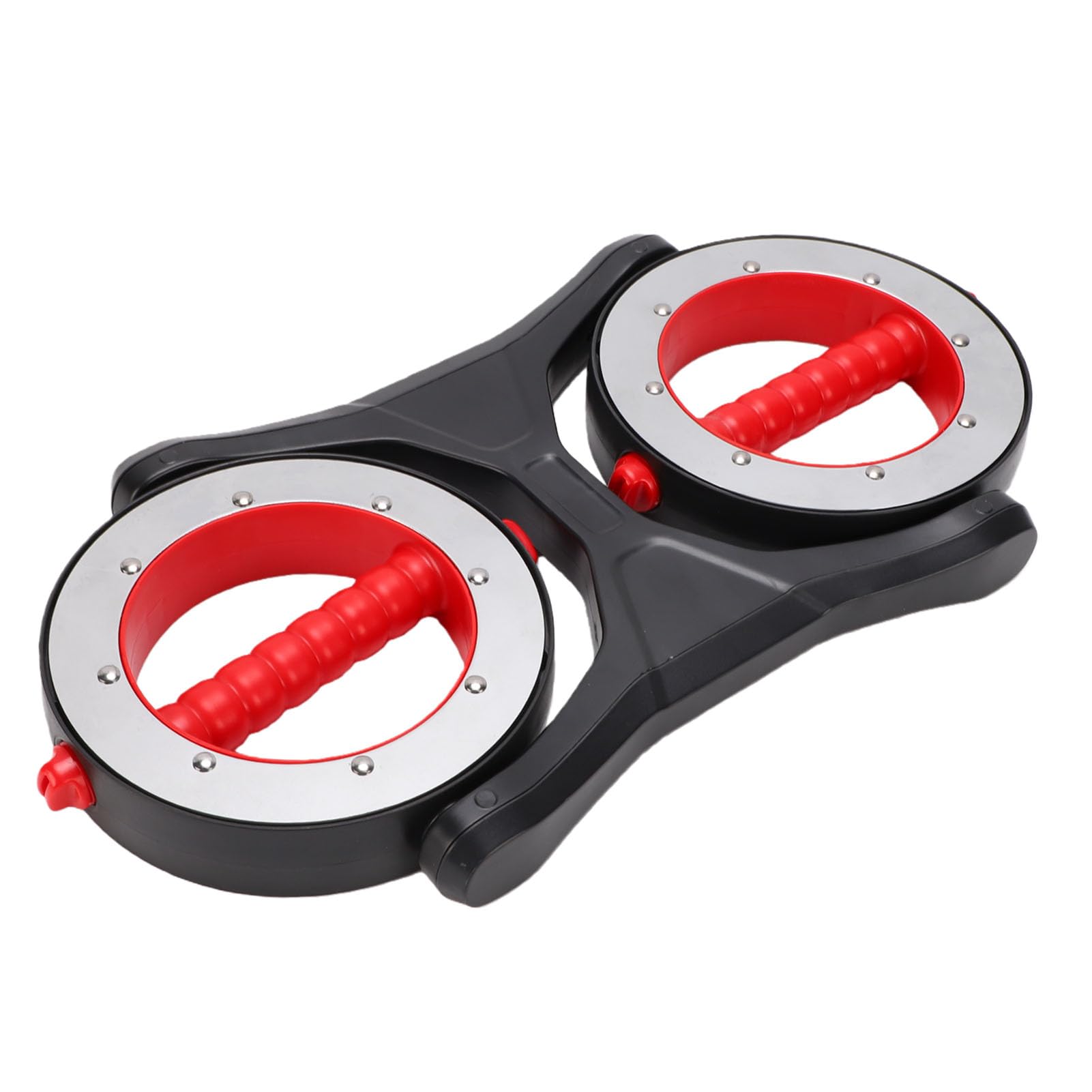 Karlak Verstellbarer, Drehbarer Unterarmtrainer mit Sanfter 360°-Drehung für Oberkörpertraining, Ergonomischer, Rutschfester Griff, Metallkonstruktion, 1 Einheit