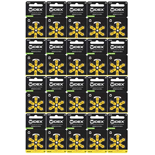 WIDEX ワイデックス 補聴器用空気電池 PR536(10) 20パックセット