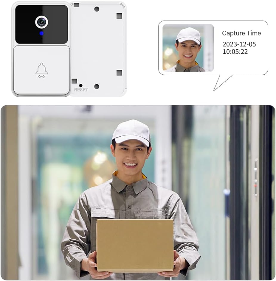 X8 Doorbell Visitor Interaction and App Capture