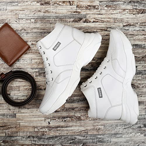 Image of YUVRATO BAXI 3 Inch Hidden Height Increasing Casual Outdoor Sneakers Boots.Height Elevator Boots
