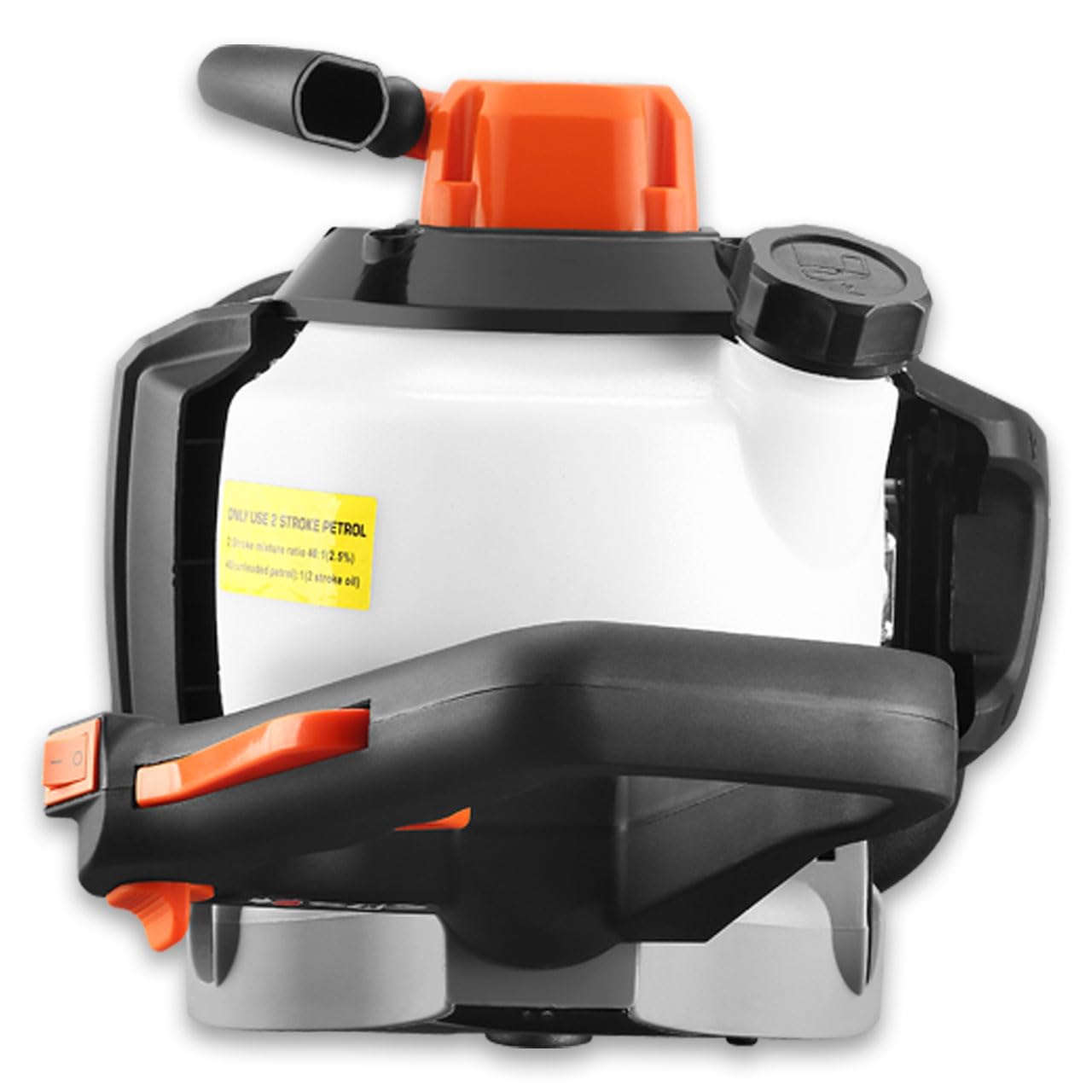 FUXTEC Cortasetos Profesional de Gasolina FX-MHP245-55cm - 24,5cm3 850W - Motor de 2 Tiempos - Cuchilla de 61cm - Mango ergonómico Giratorio