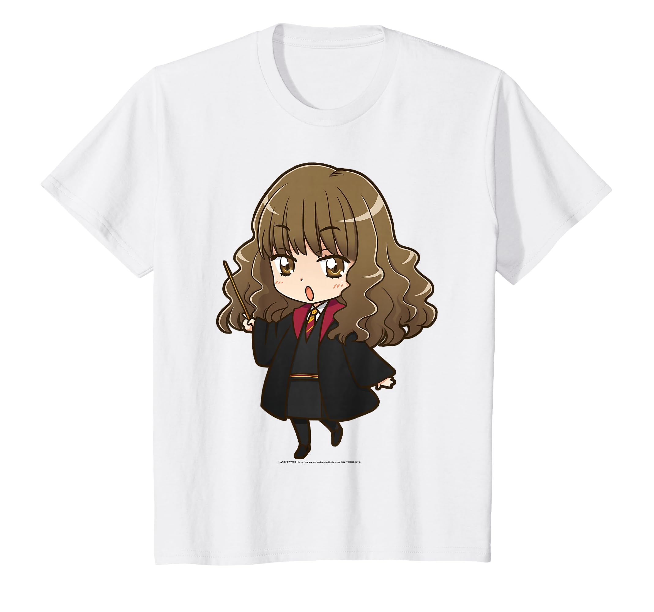 Kids Harry Potter Hermione Granger Anime Style Portrait T-Shirt