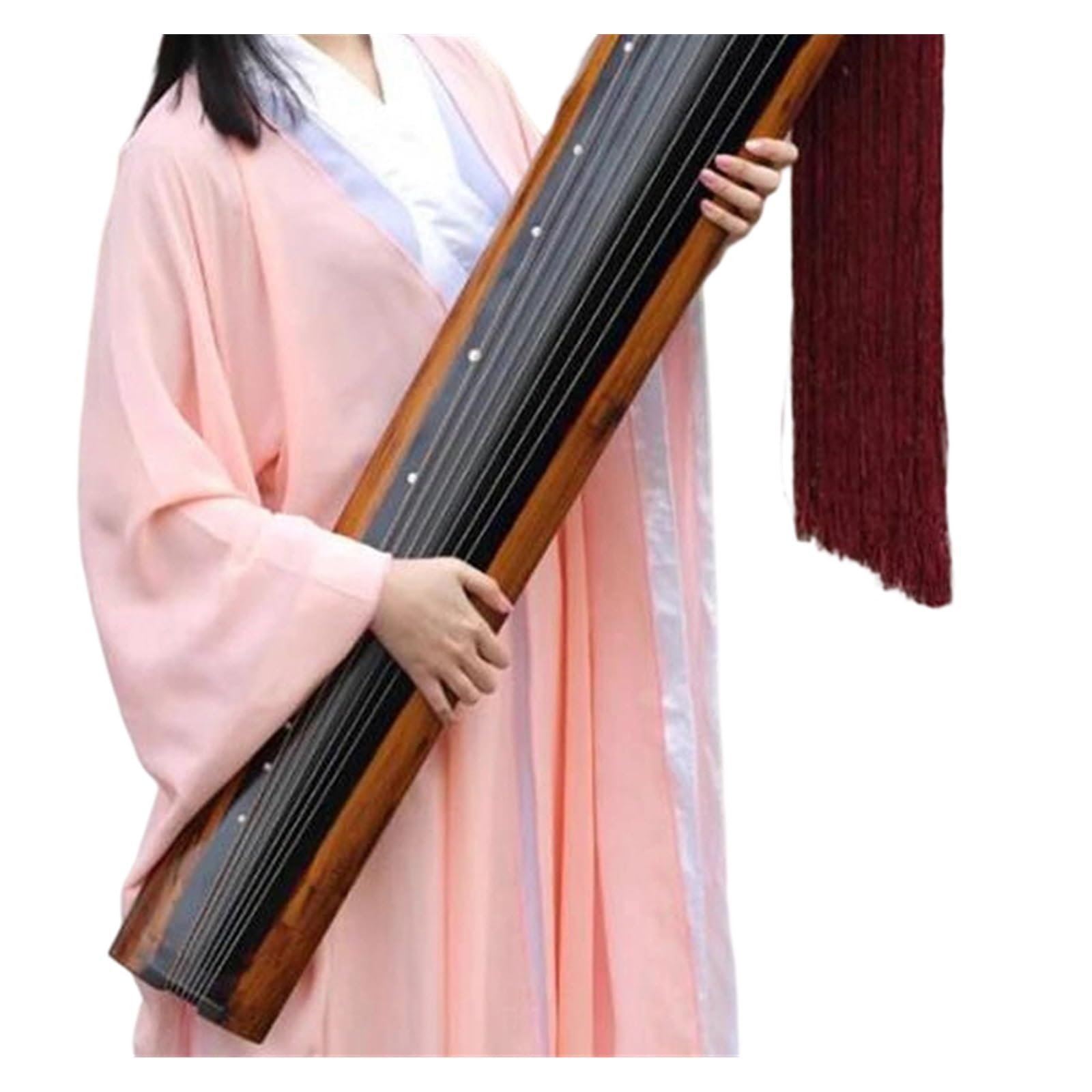 Professionelles Musikinstrument Guqin Guqin Ein Traditionelles Siebensaitiges Instrument Aus Zedernholz
