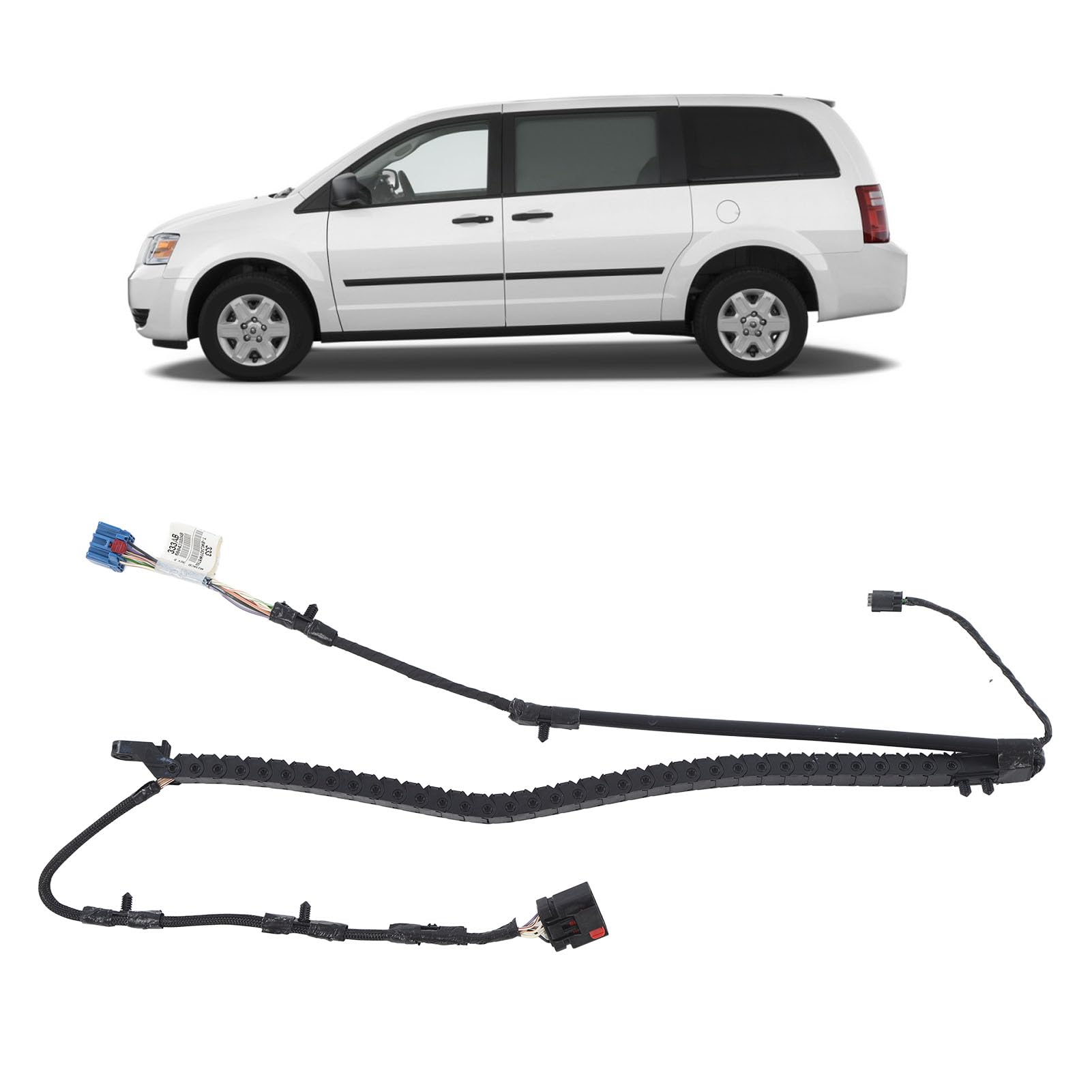 Front Door Wiring Replacement Accessories Left Driver Side Power Sliding Door Wiring Harness For 2004 2007 - View #2