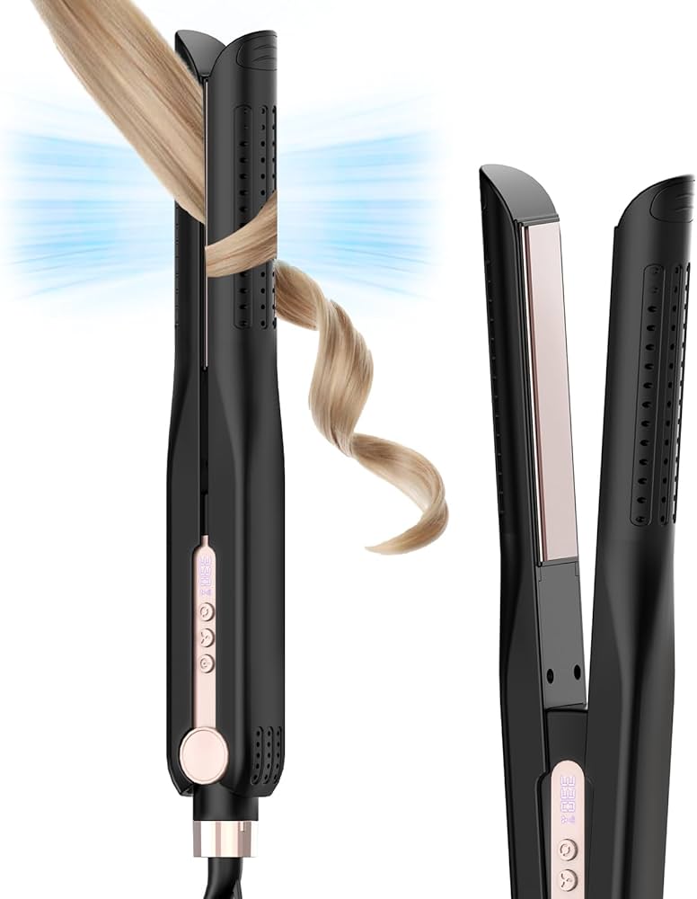 Sarilisi Airflow Hair Iron 新品未使用 Amazon.com : SKIMI Airflow Styler, Titanium Flat Iron Hair