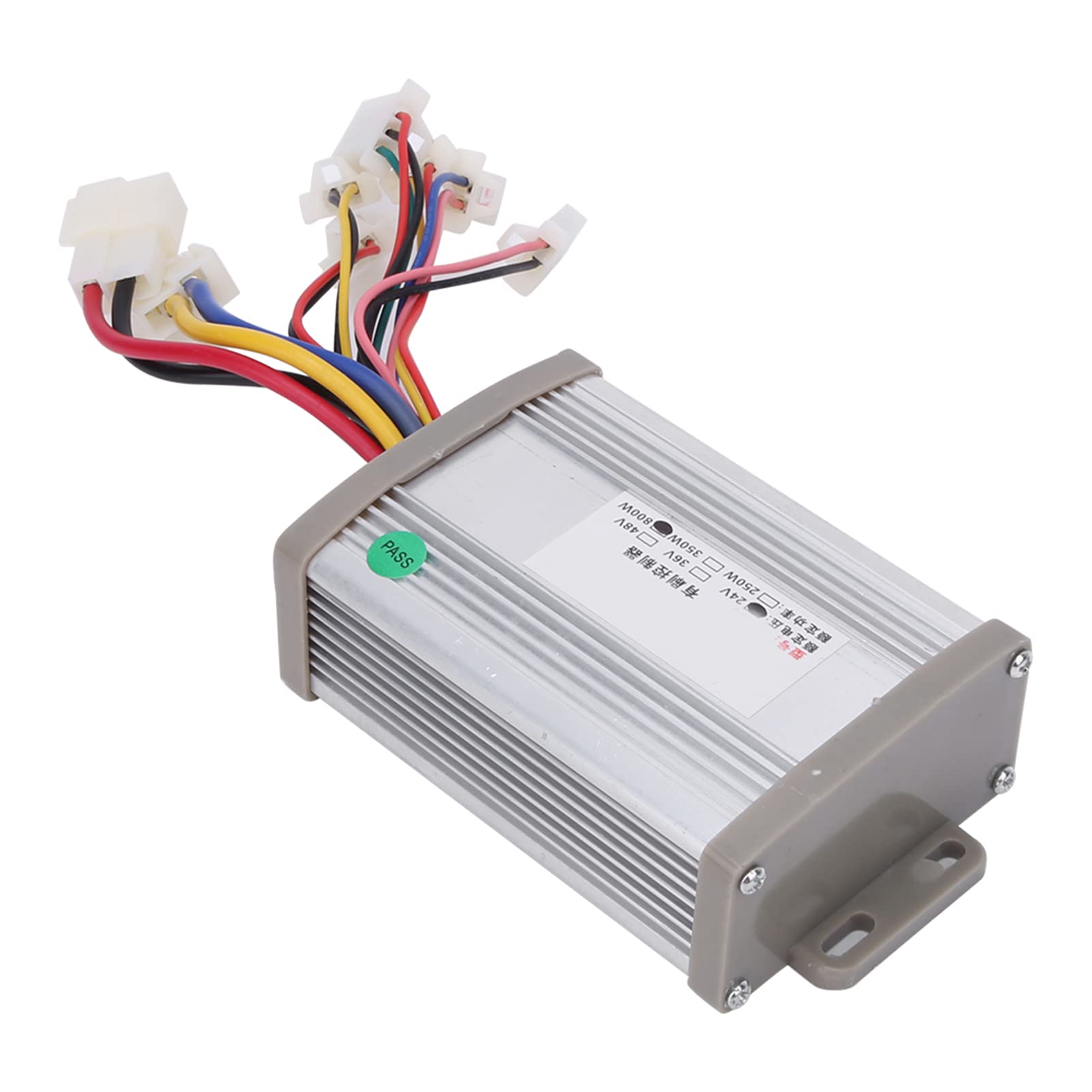 Odorkle 24V 800W Brush Motor Controller, E Bike Motor Brush Speed Controller High Power Brush Motor Control Box for Electric Bicycle Tricycle, Odorkley7qn5o4r9d