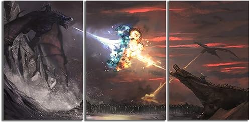 Decoración para el hogar, 3 piezas, impresiones en lienzo, póster de arte de pared, pintura para sala de estar, dormitorio, con marco interior