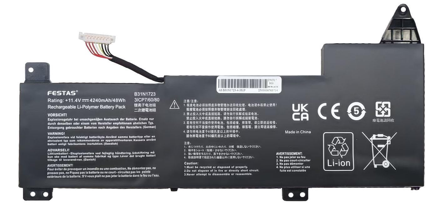 Batterie ASUS VivoBook FX570ZD qui ne tient plus la charge fixée - 8