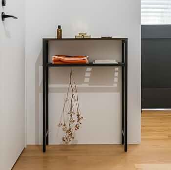 テーブル、棚 楽天市場】棚を動かせる コンソールテーブル スリム 幅30/50