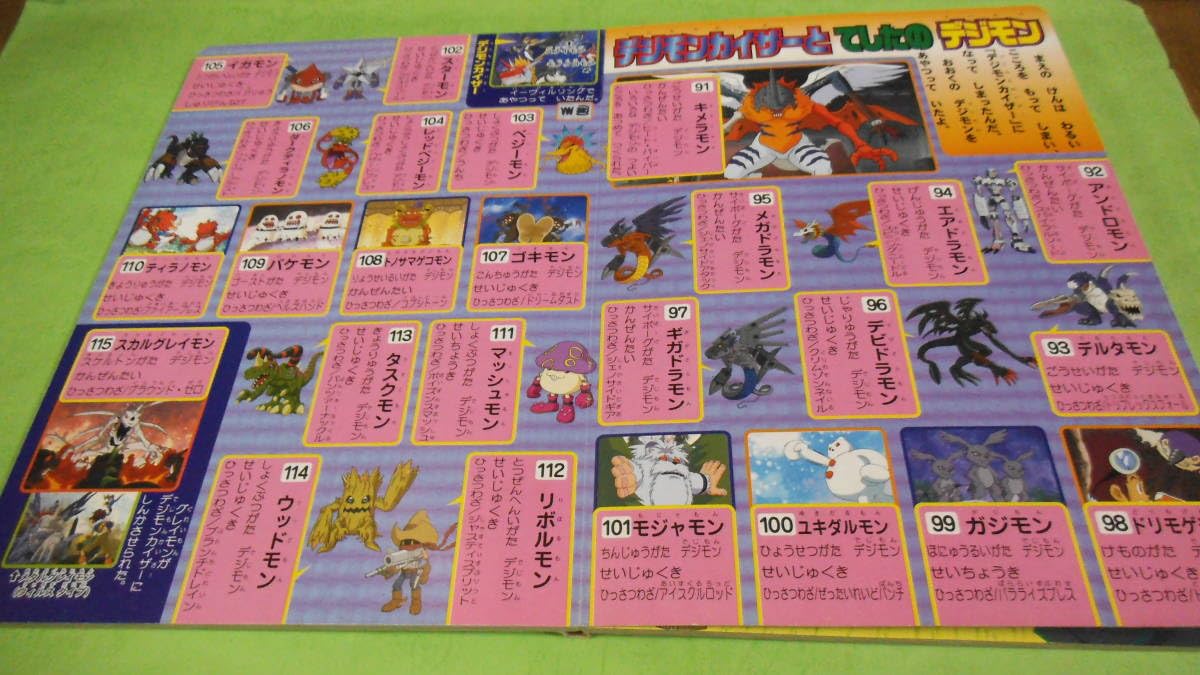 Amazon.co.jp: 設定資料集 デジモンアドベンチャー02 ぜんデジモン171