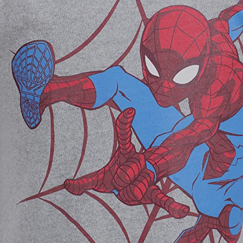 Marvel Spiderman Boys T-Shirt, Hooded T-Shirt and Shorts Set for Toddler and Little Kids - Image 6