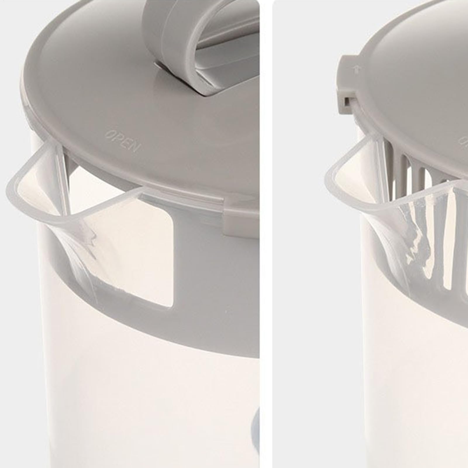 Miscelazione Del Lanciatore Per Bevande | D'acqua In Plastica Da 2000 Ml Con Coperchio | Contenitore Di Succo Di Facile Miscela | Lo Stantuffo Del Mixer Regolabile Per Il Succo Di Miscela, Il L