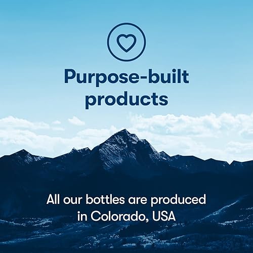 Miniatura 5 de Polar Bottle Breakaway - Botella de agua de pared simple, 24onzas, color verde bosque, paquete de 2