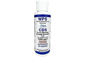 Chlorine Dioxide CDS 3000 PPM WPS Water Purification Solution Drops