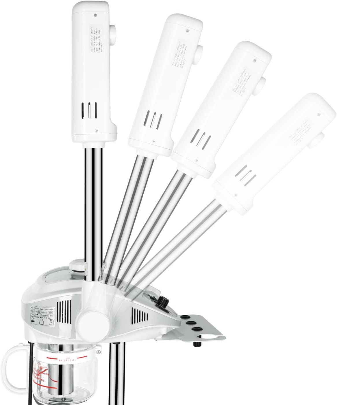 Salonsunny 3 in 1 Facial Steamer, High Frequency & Magnifying Lamp Multifunction Machine