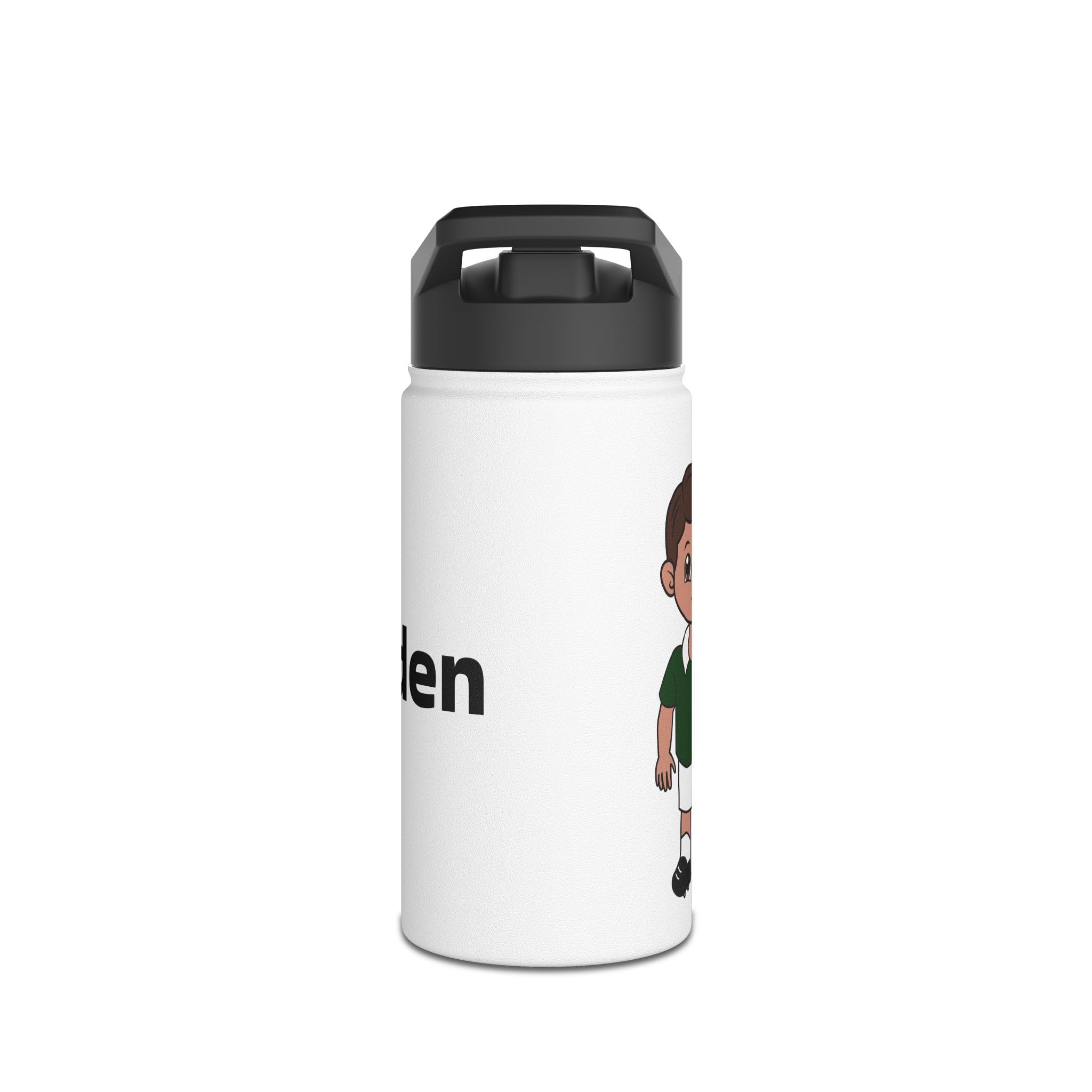 Personalized Stainless Steel Water Bottle Custom Kids Design and text Perfect for Sports Events Gifts for Children