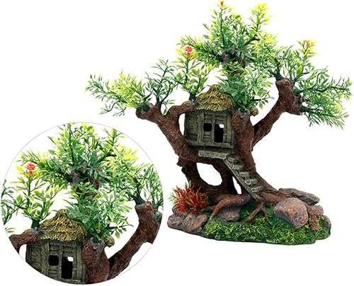 Miniatura 2 de balacoo Decoración botánica de pecera, decoración de la casa, decoración de acuario, decoración de acuario, adorno de acuario, árbol artificial para