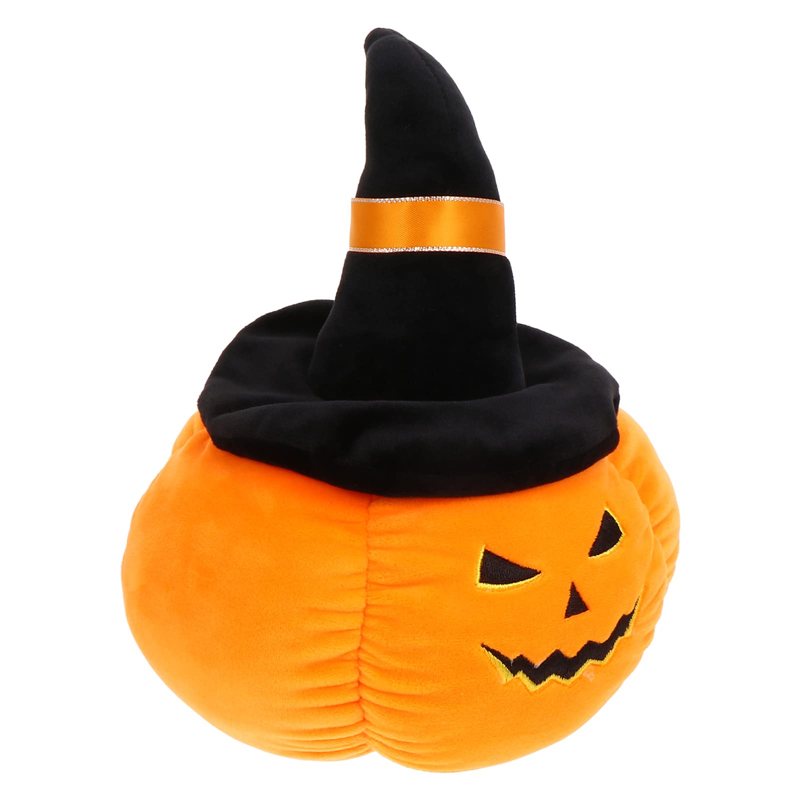 かぼちゃ型ぬいぐるみ 魔女の帽子付き Amazon.co.jp: かぼちゃのぬいぐるみ ハロウィン かぼちゃの