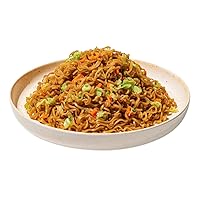 Vista 4 de Maruchan Yakisoba Teriyaki Pollo, Fideos Ramen Instantáneos Japoneses, 3.98 Oz, 8