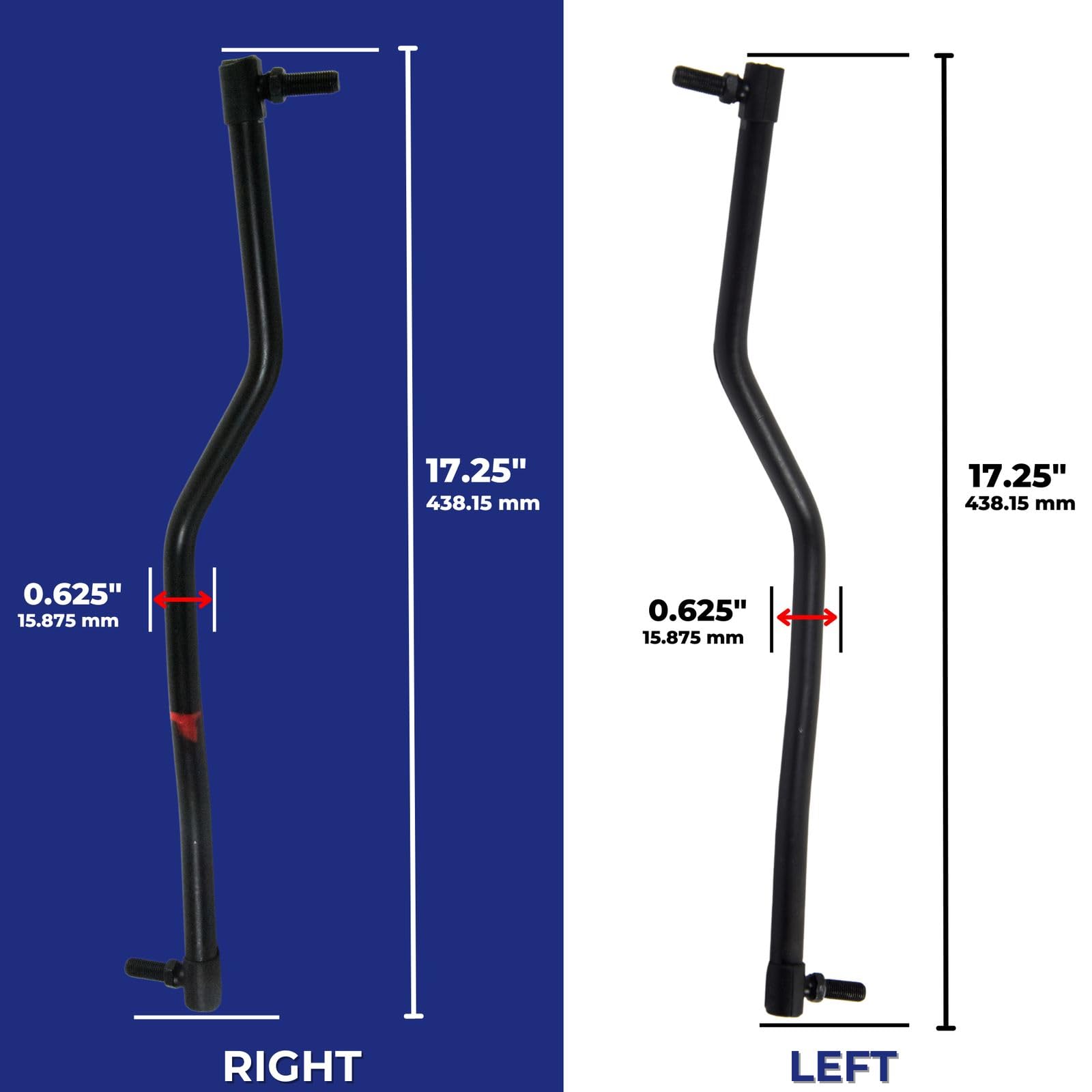 Amazon.com: Jeremywell 532194740 532194741 Steering Drag Links Set