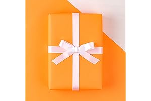 LeZakaa Neon Orange Paper Roll: Eye-Catching Brilliance for Celebrations!