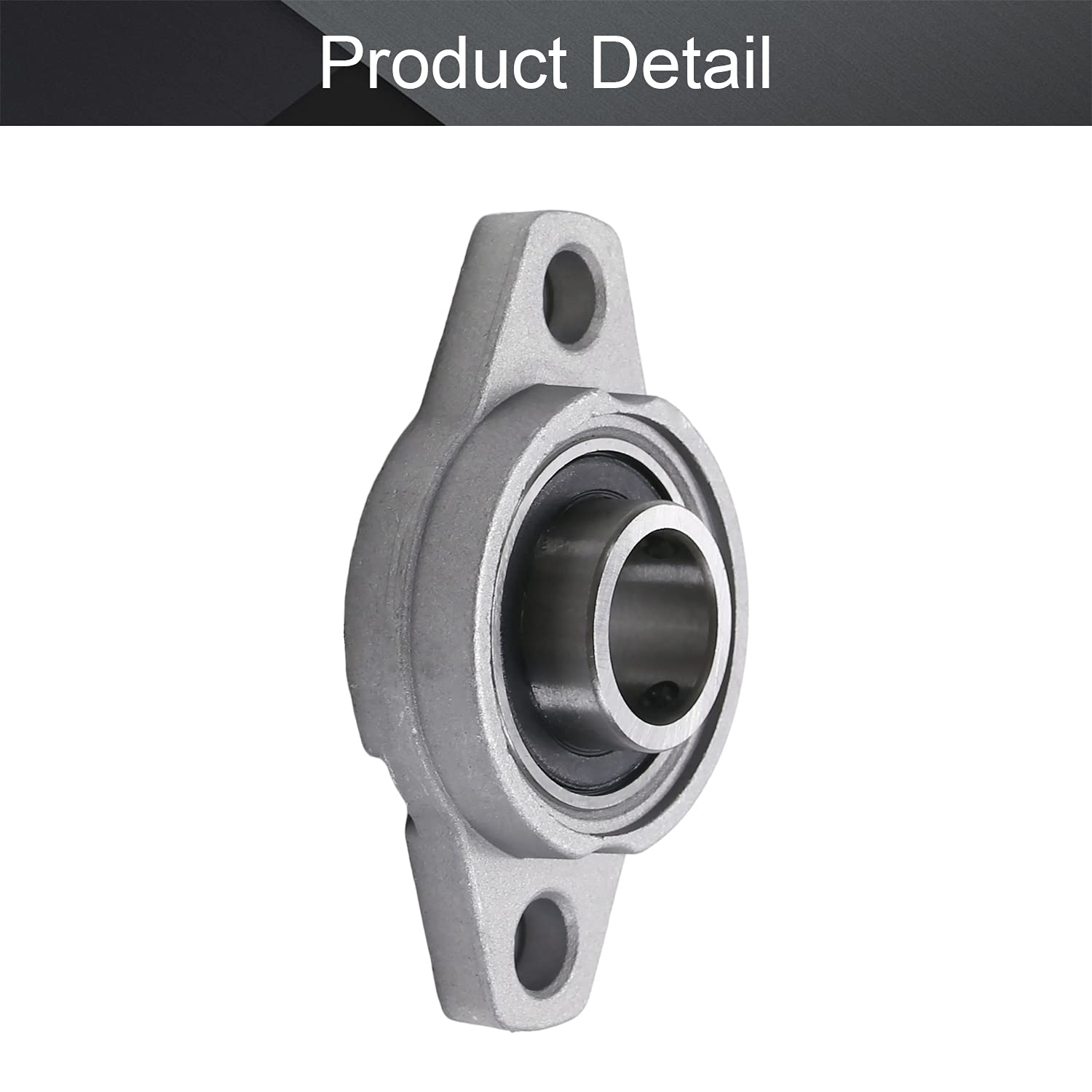 Lot 4 Paliers Bride 20 Mm Alliage De Zinc - Roulements Auto-Alignants Pour Imprimante 3D, Fraiseuse, Machines