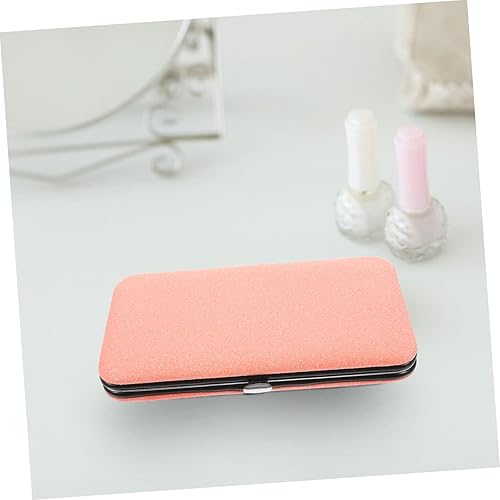 Miniatura 3 de Beautifu Box - Estuche de almacenamiento de maquillaje, organizador con pinzas para extensiones de pestañas, Rosado, Centímetro