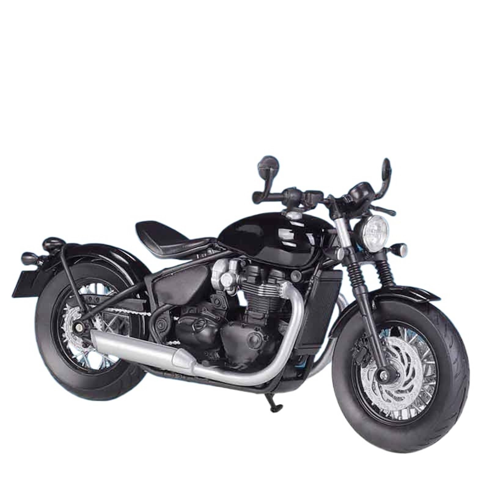 POEWRI for Triumph Bonneville Bobber Mock-up Alloy Motorcycle Model 1:12