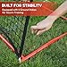 A11N Soccer Training Equipment - Portable Soccer Rebounder for Individual or Team Soccer Practice, 5ft x 4ft