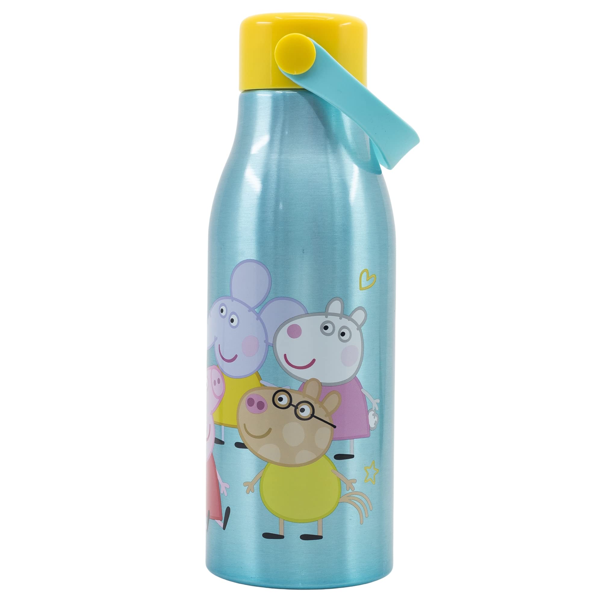 760ML FLEXI HANDLE ALUMINIUM BOTTLE | PEPPA PIG