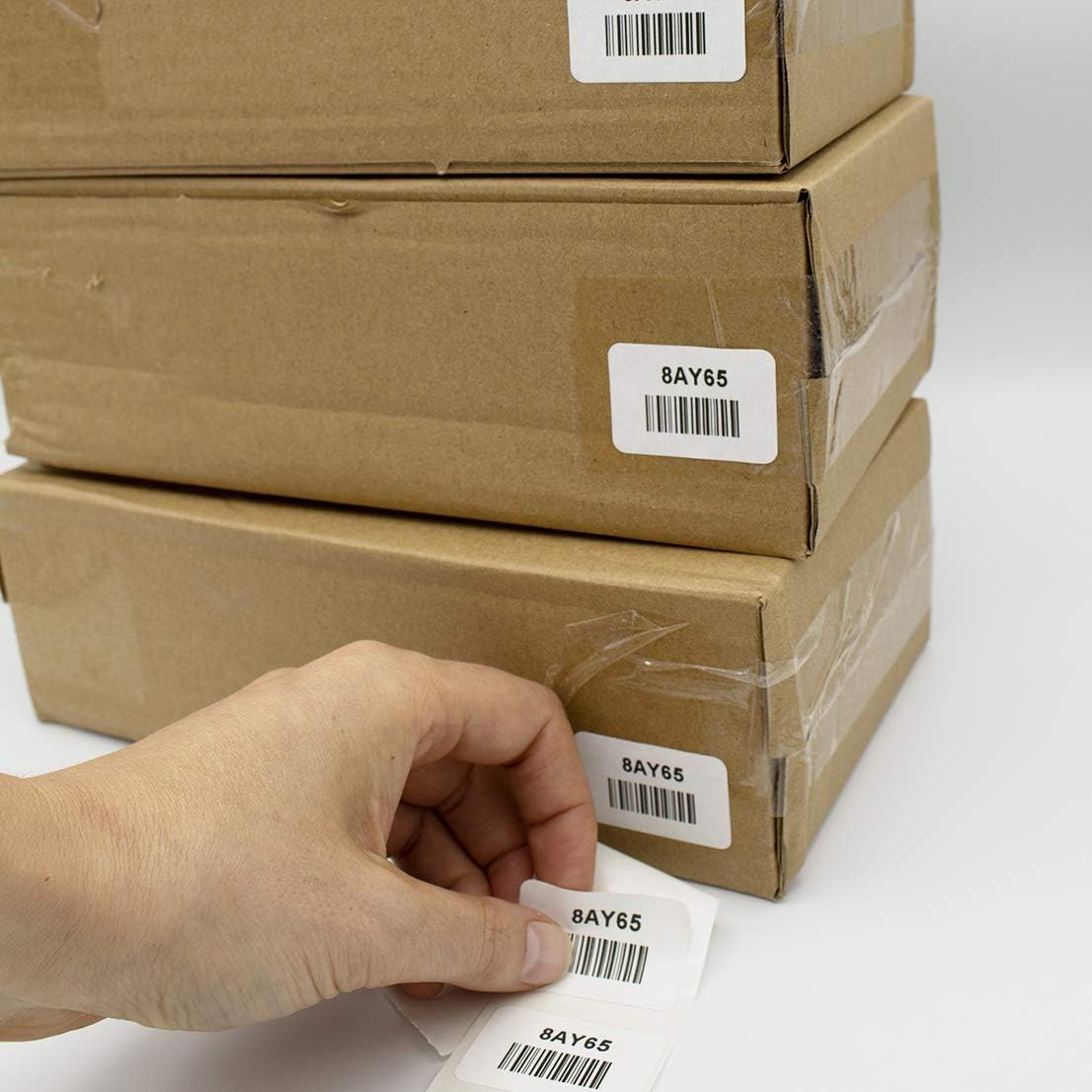 ChromaLabel 1.188 x 0.84 Inch Direct Thermal Labels, Ideal Mailing Label for Packages, Perforated Thermal Stickers Printer Label - 2710 Labels per Roll - Image 3