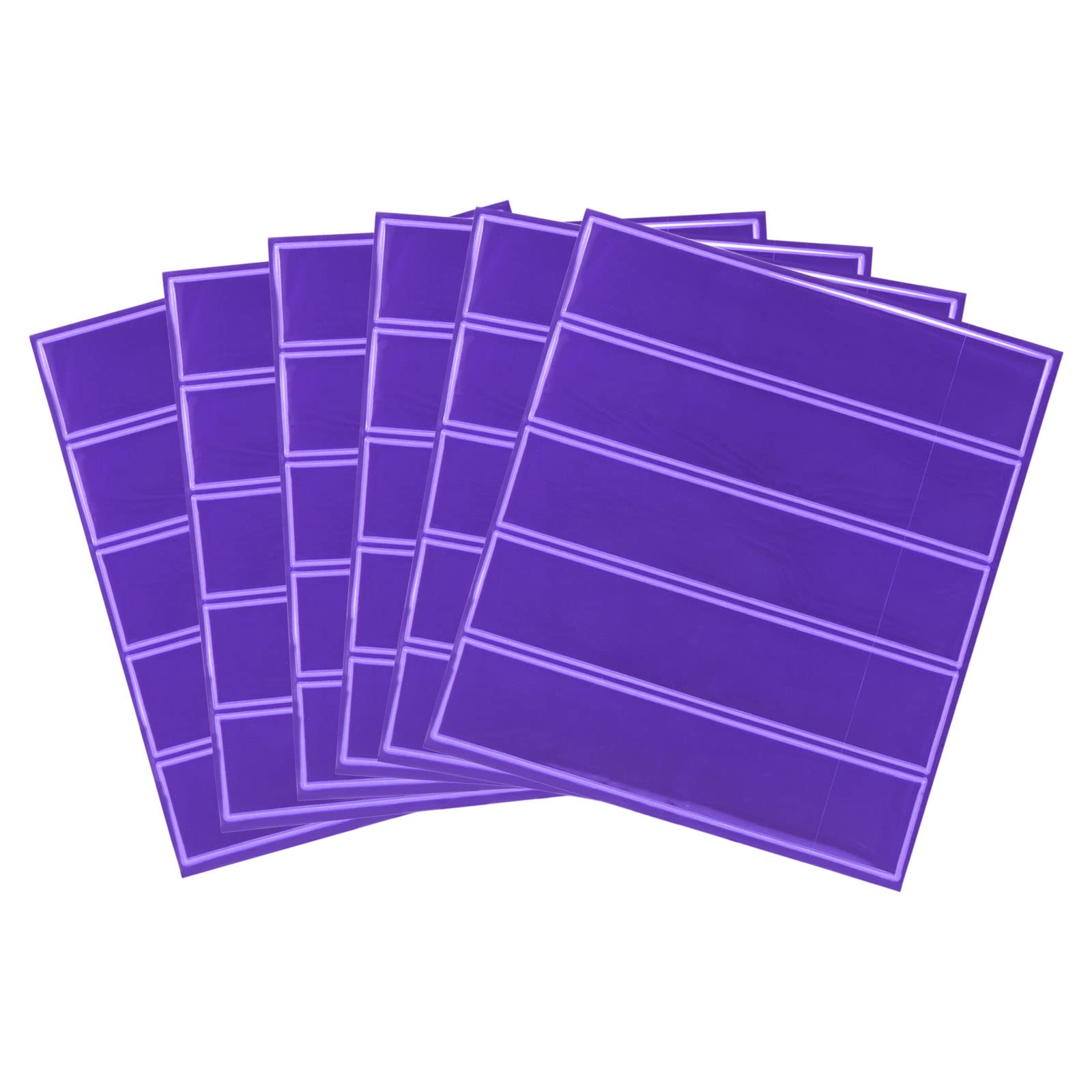 PATIKIL Reflective Stickers, 30 Pack 1 x 4.5" Waterproof Adhesive High Visibility Night Caution Warning Safety Tape Strips for Backpacks Bikes Helmets