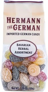 Bavarian Fruit Assortment Candies by Hermann the German (Bavarian Herbal Assortment)