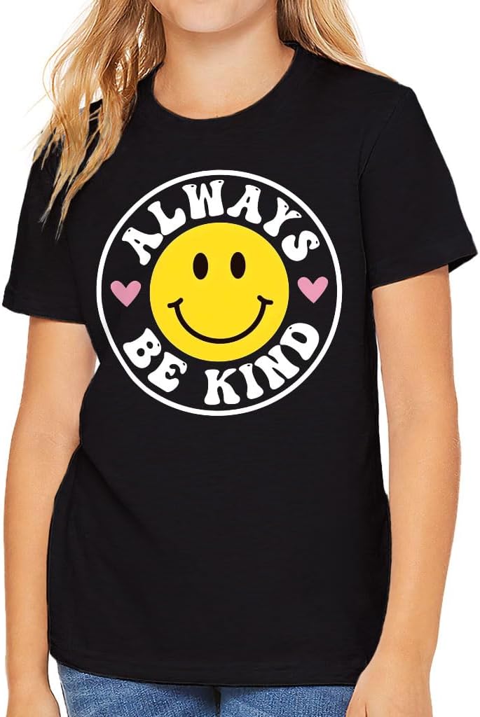 Always Be Kind Kids' T-Shirt - Cute Girl Gift - Positive Mind Clothing