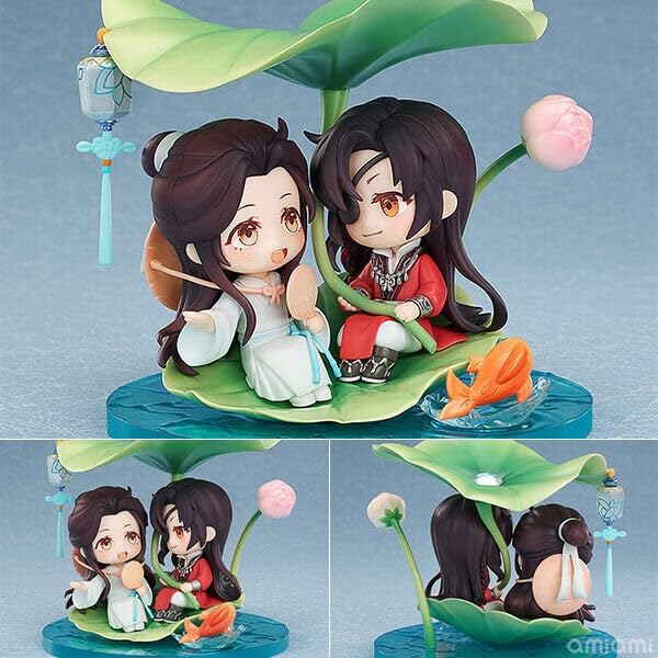 Amazon | 天官賜福 デフォルメフィギュア 謝怜＆花城 莲葉何田田Ver
