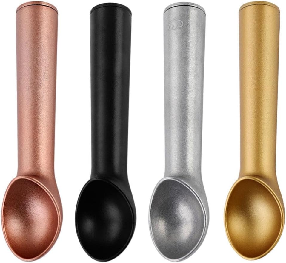 UPKOCH 4pcs Ice Cream Scoop Non-stick Melon Baller for Ice Cream Fruit Meatballs Comfortable