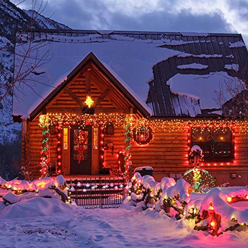 Brizled 200 Led(100X2) Christmas Lights, 66Ft(33X2) Christmas Lights Multicolor, Connectable 120V Ul Certified Christmas String Lights Indoor Outdoor For Xmas Tree, Party, Garden And Porch Decor #TOP3