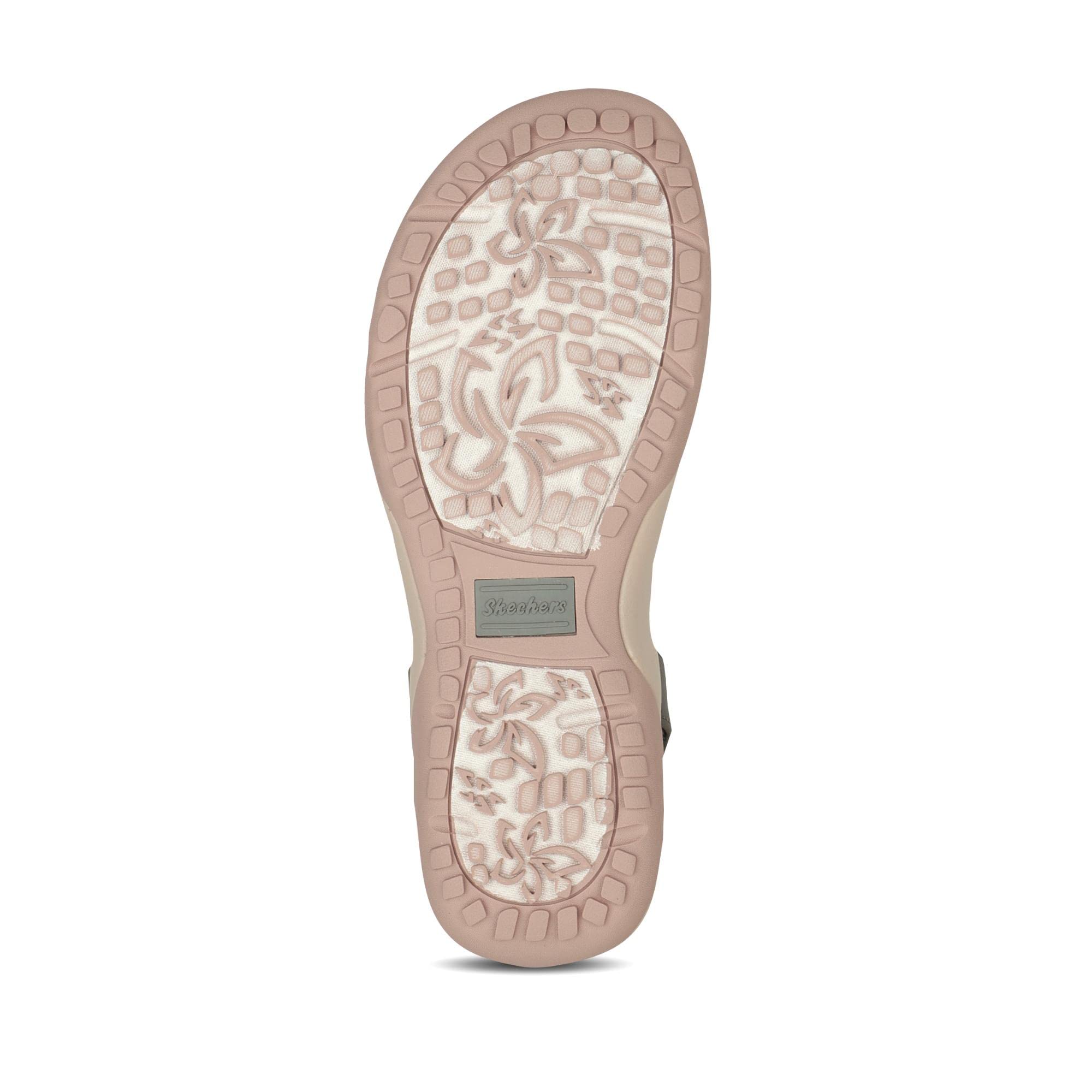 Skechers Reggae Slim - Slip Spliced Sandali con Cinturino alla CavigliaDonna