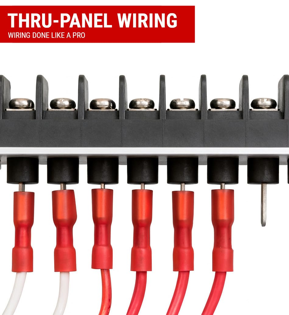 MGI SpeedWare Single Row Screw Terminal Junction Block 300V/20A