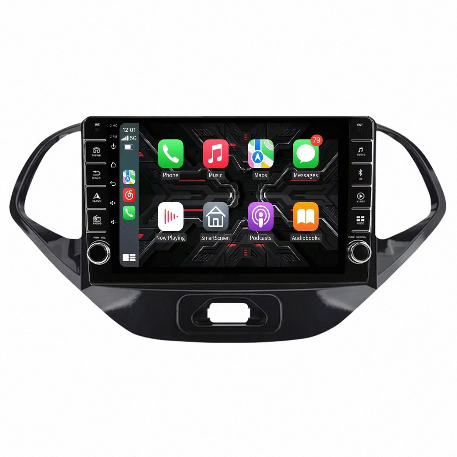 Pantalla Carplay inalámbrica para Ford Figo con Mirror Link y Android Auto sin cables 8
