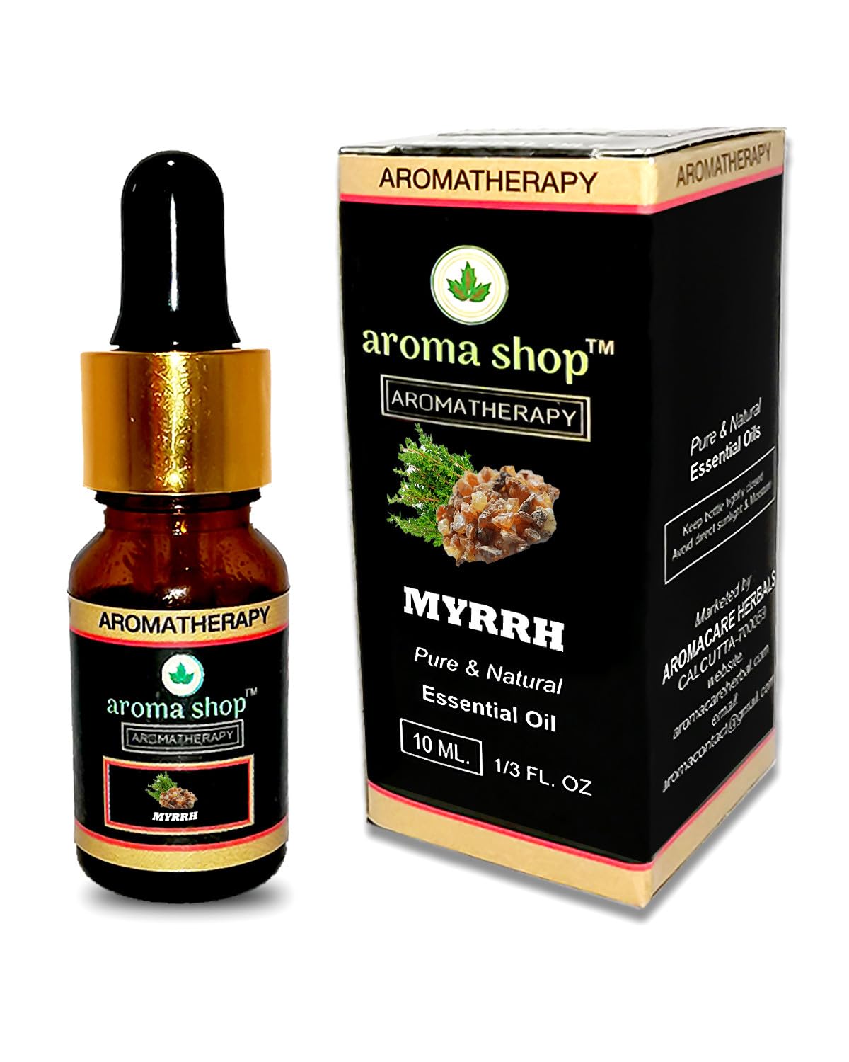 Aromashop Aromatherapy MYRRH Pure & Natural Essential Oil (50ML)
