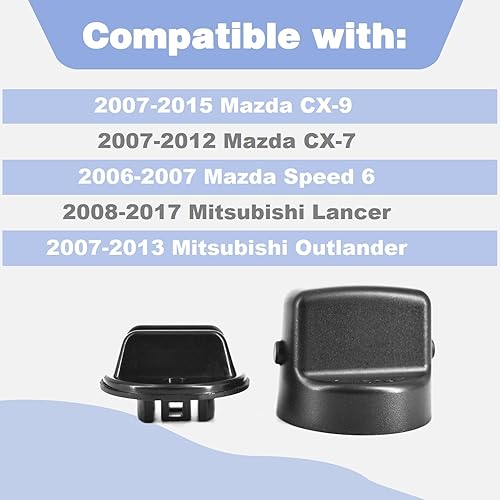 Miniatura 2 de Pomo de encendido para llave de encendido, interruptor de giro sin llave, juego de encendido para Mazda Speed 6 2006-2007 2007-2011 CX-7 2007-2015