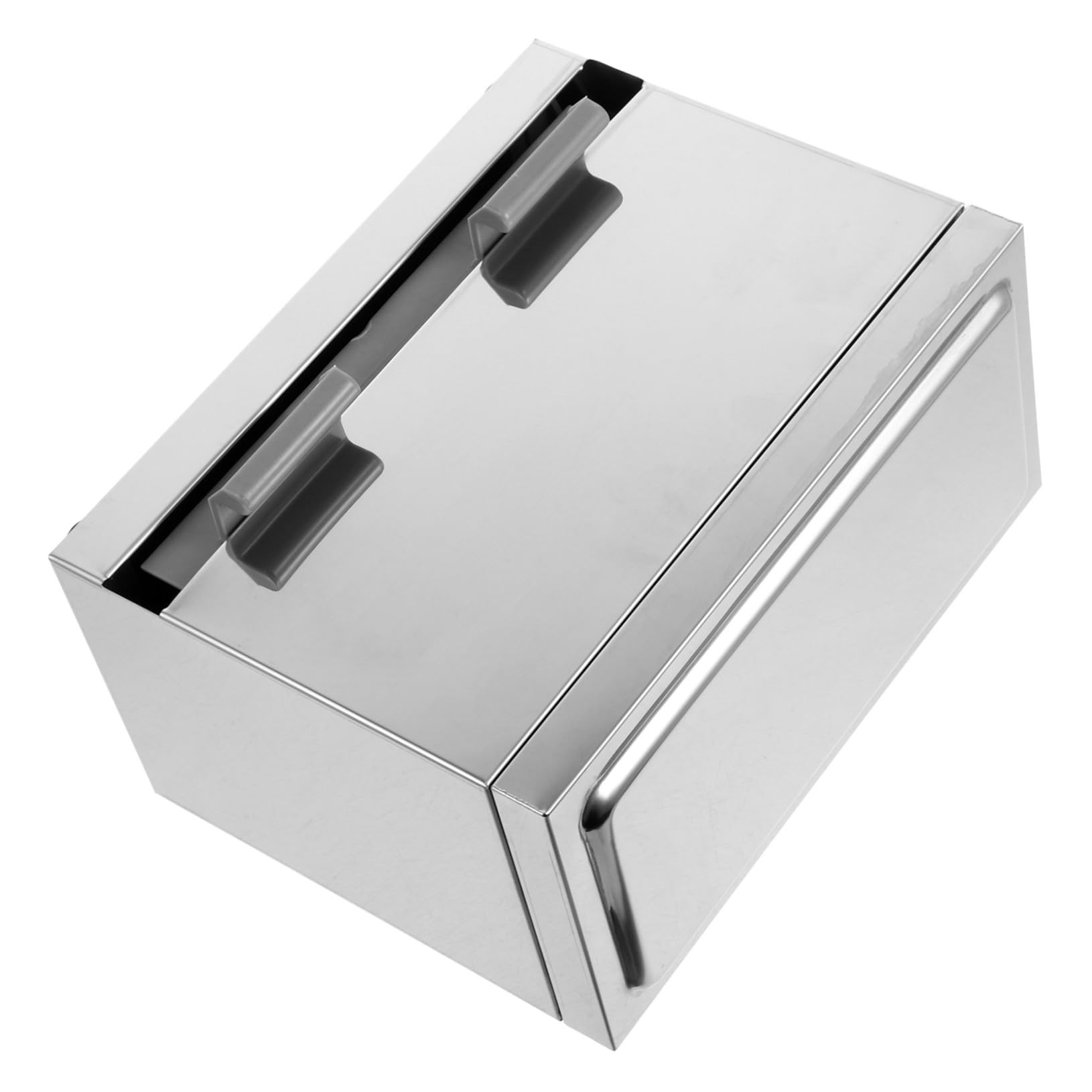 Automatischer Edelstahl Strohhalm Essstäbchen spender mit Pressmechanismus Großer Aufbewahrungsbox für Gastronomie und Haushalt Langlebiger Trinkhalm container Praktischer