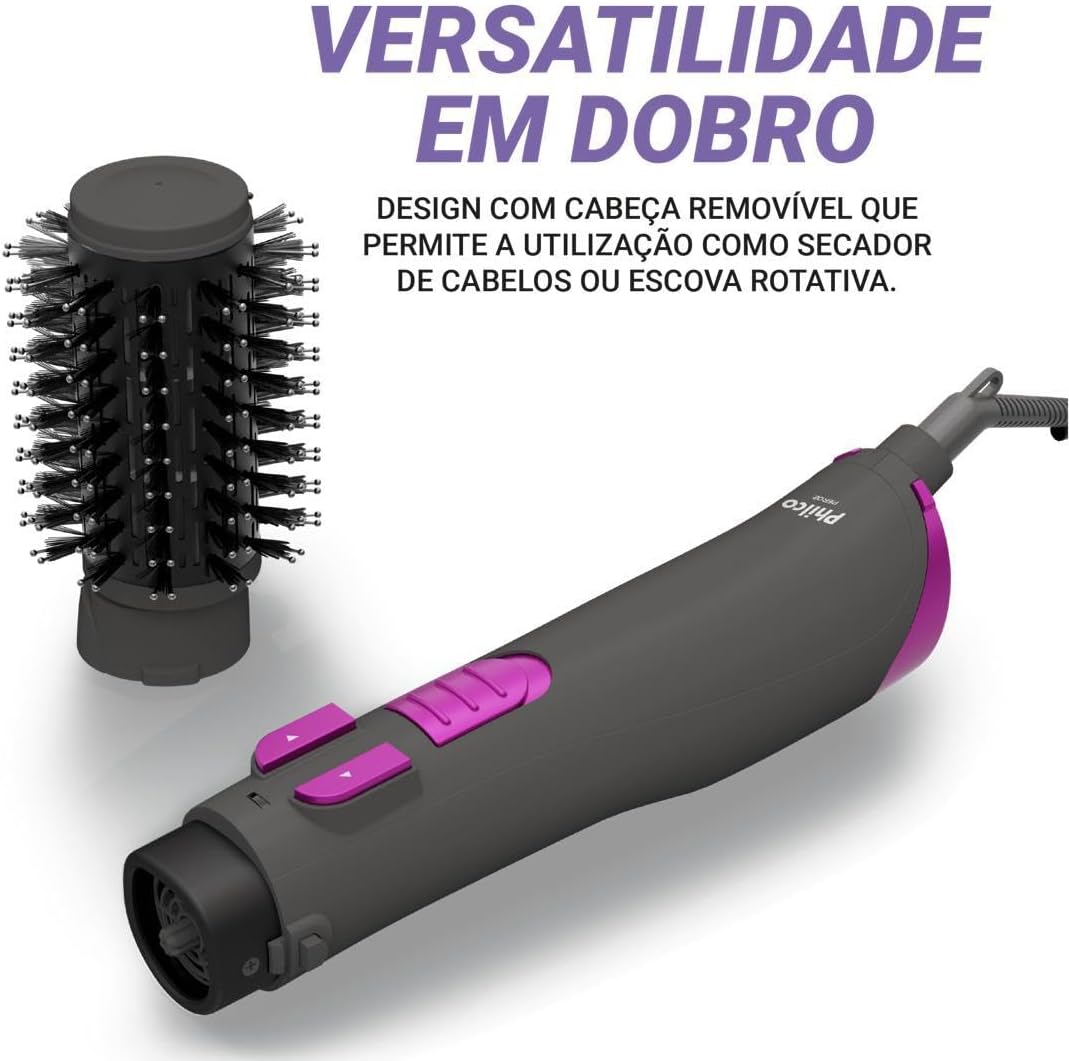 Escova Rotativa Philco 1300W: Review Testado por 30 Dias para Cabelos